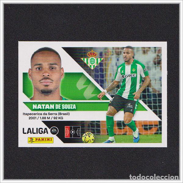 Cromos de f&uacute;tbol: LIGA ESTE 2026 2027 26 27 PANINI NATAN 8 BETIS COLECCI&Oacute;N ALBUM 1&ordf; EDICI&Oacute;N