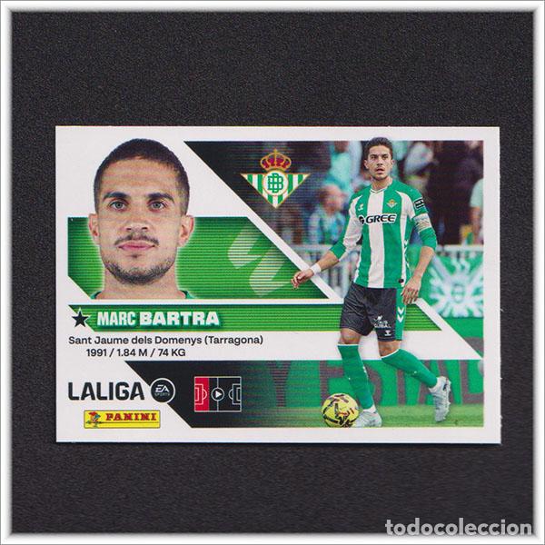 Cromos de f&uacute;tbol: LIGA ESTE 2026 2027 26 27 PANINI BARTRA 7 BETIS COLECCI&Oacute;N ALBUM 1&ordf; EDICI&Oacute;N