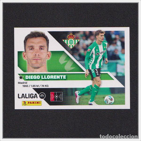 Cromos de f&uacute;tbol: LIGA ESTE 2026 2027 26 27 PANINI DIEGO LLORENTE 6 BETIS COLECCI&Oacute;N ALBUM 1&ordf; EDICI&Oacute;N