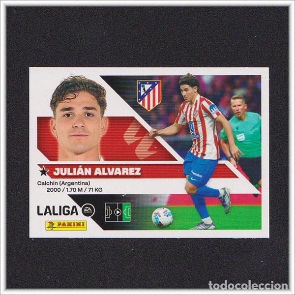 Cromos de f&uacute;tbol: LIGA ESTE 2026 2027 26 27 PANINI JULIAN ALVAREZ 20 ATL&Eacute;TICO MADRID COLECCI&Oacute;N ALBUM 1&ordf; EDICI&Oacute;N