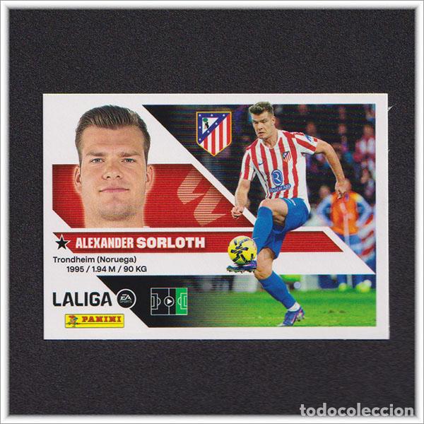 Cromos de f&uacute;tbol: LIGA ESTE 2026 2027 26 27 PANINI SORLOTH 19 ATL&Eacute;TICO MADRID COLECCI&Oacute;N ALBUM 1&ordf; EDICI&Oacute;N