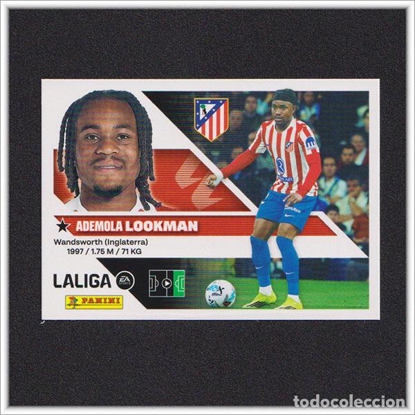 Cromos de f&uacute;tbol: LIGA ESTE 2026 2027 26 27 PANINI LOOKMAN 18 ATL&Eacute;TICO MADRID COLECCI&Oacute;N ALBUM 1&ordf; EDICI&Oacute;N