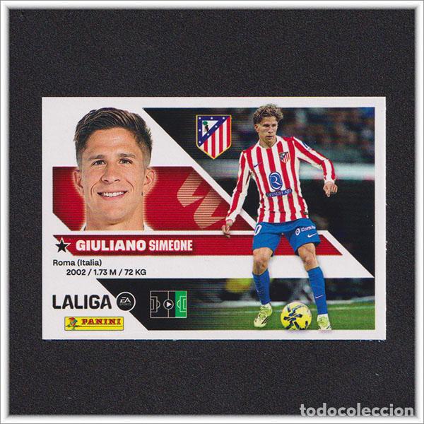Cromos de f&uacute;tbol: LIGA ESTE 2026 2027 26 27 PANINI GIULIANO 17 ATL&Eacute;TICO MADRID COLECCI&Oacute;N ALBUM 1&ordf; EDICI&Oacute;N
