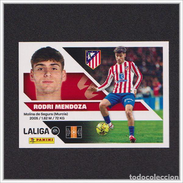 Cromos de f&uacute;tbol: LIGA ESTE 2026 2027 26 27 PANINI RODRI MENDOZA 14A 14 A ATL&Eacute;TICO MADRID COLECCI&Oacute;N ALBUM 1&ordf; EDICI&Oacute;N