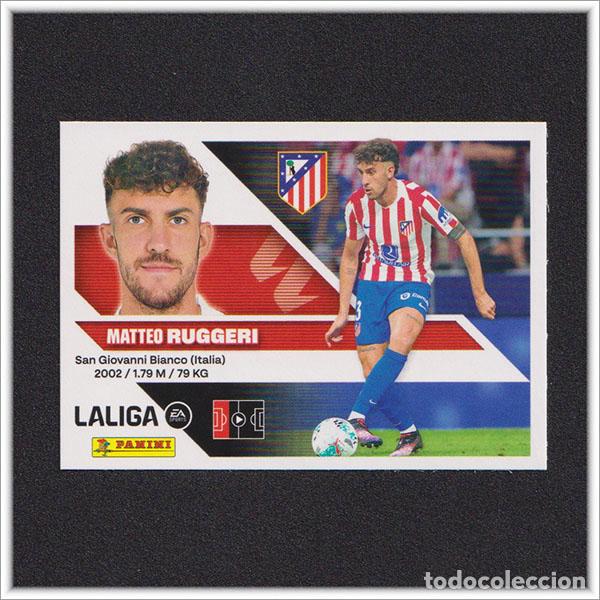 Cromos de f&uacute;tbol: LIGA ESTE 2026 2027 26 27 PANINI RUGGERI 10 ATL&Eacute;TICO MADRID COLECCI&Oacute;N ALBUM 1&ordf; EDICI&Oacute;N