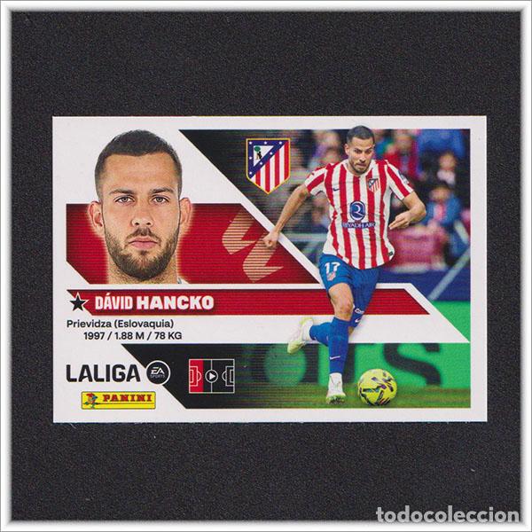 Cromos de f&uacute;tbol: LIGA ESTE 2026 2027 26 27 PANINI HANCKO 9 ATL&Eacute;TICO MADRID COLECCI&Oacute;N ALBUM 1&ordf; EDICI&Oacute;N
