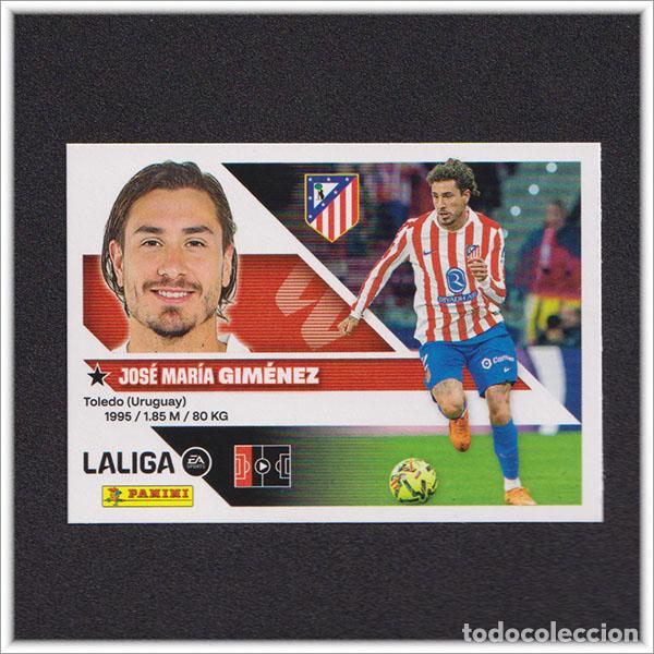 Cromos de f&uacute;tbol: LIGA ESTE 2026 2027 26 27 PANINI GIMENEZ 8B 8 B ATL&Eacute;TICO MADRID COLECCI&Oacute;N ALBUM 1&ordf; EDICI&Oacute;N