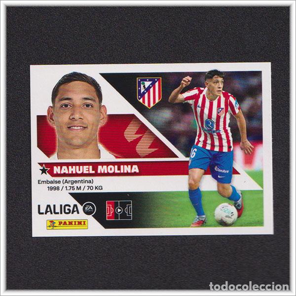 Cromos de f&uacute;tbol: LIGA ESTE 2026 2027 26 27 PANINI NAHUEL MOLINA 6 ATL&Eacute;TICO MADRID COLECCI&Oacute;N ALBUM 1&ordf; EDICI&Oacute;N