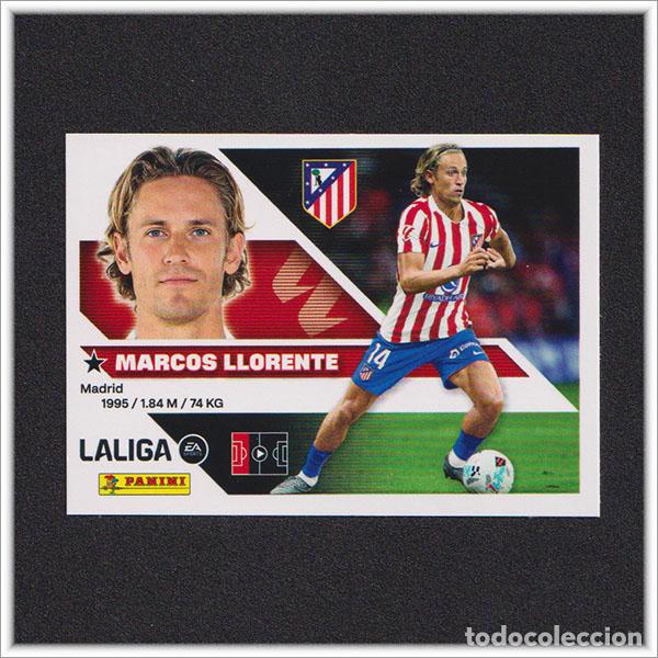 Cromos de f&uacute;tbol: LIGA ESTE 2026 2027 26 27 PANINI MARCOS LLORENTE 5 ATL&Eacute;TICO MADRID COLECCI&Oacute;N ALBUM 1&ordf; EDICI&Oacute;N