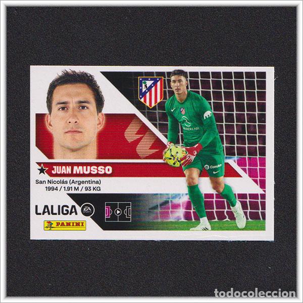 Cromos de f&uacute;tbol: LIGA ESTE 2026 2027 26 27 PANINI MUSSO 4 ATL&Eacute;TICO MADRID COLECCI&Oacute;N ALBUM 1&ordf; EDICI&Oacute;N