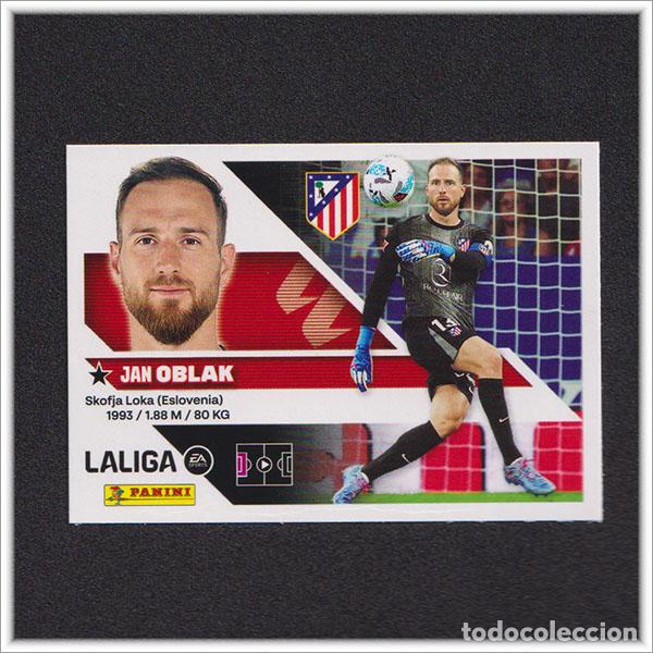 Cromos de f&uacute;tbol: LIGA ESTE 2026 2027 26 27 PANINI OBLAK 3 ATL&Eacute;TICO MADRID COLECCI&Oacute;N ALBUM 1&ordf; EDICI&Oacute;N
