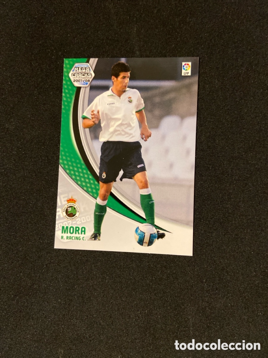 Cromos de f&uacute;tbol: MORA 240 BIS (RACING SANTANDER)
