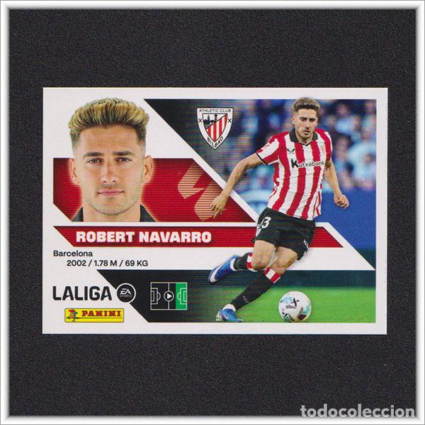 Cromos de f&uacute;tbol: LIGA ESTE 2026 2027 26 27 PANINI ROBERT NAVARRO 17A 17 A ATHLETIC BILBAO COLECCI&Oacute;N ALBUM 1&ordf; EDICI&Oacute;N