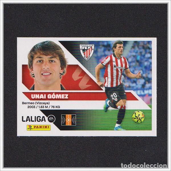 Cromos de f&uacute;tbol: LIGA ESTE 2026 2027 26 27 PANINI UNAI GOMEZ 13 ATHLETIC BILBAO COLECCI&Oacute;N ALBUM 1&ordf; EDICI&Oacute;N