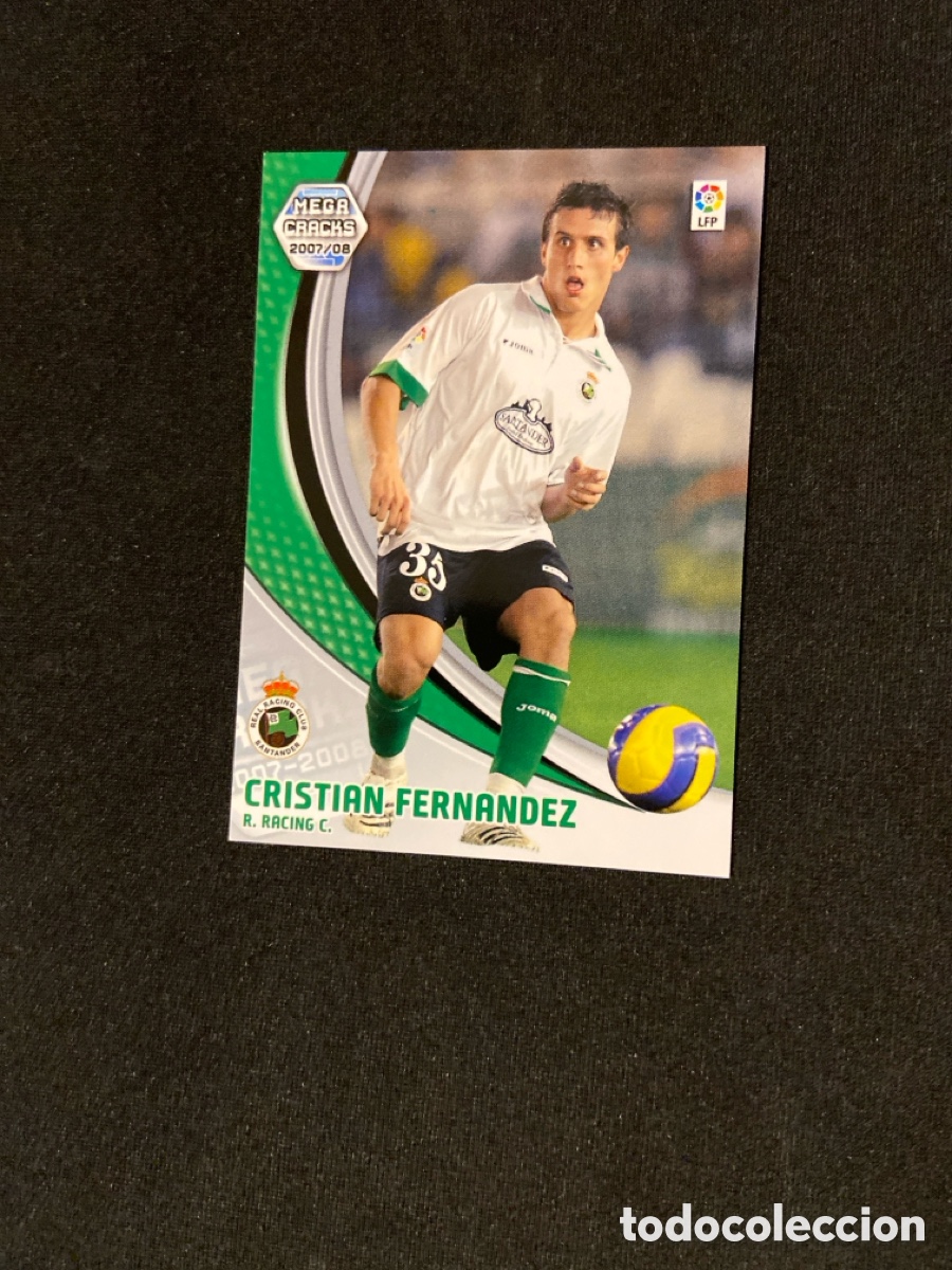 Cromos de f&uacute;tbol: CRISTIAN FERNANDEZ 242 (RACING SANTANDER)