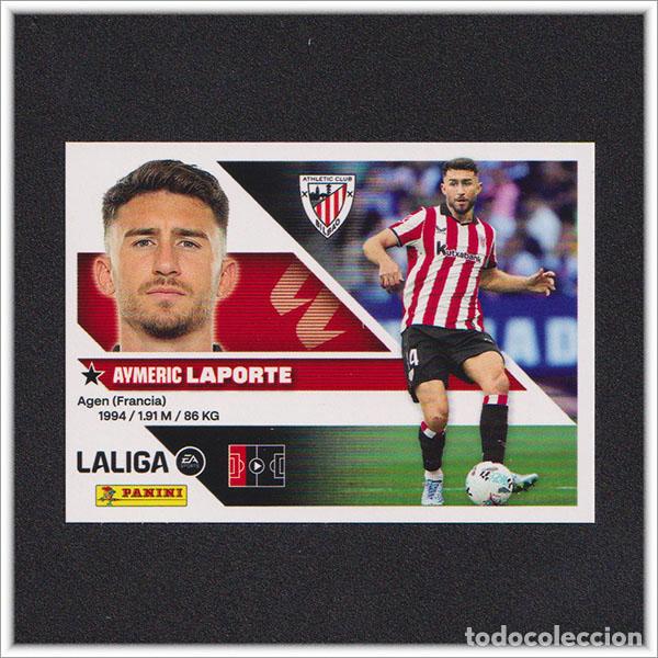 Cromos de f&uacute;tbol: LIGA ESTE 2026 2027 26 27 PANINI LAPORTE 8 ATHLETIC BILBAO COLECCI&Oacute;N ALBUM 1&ordf; EDICI&Oacute;N