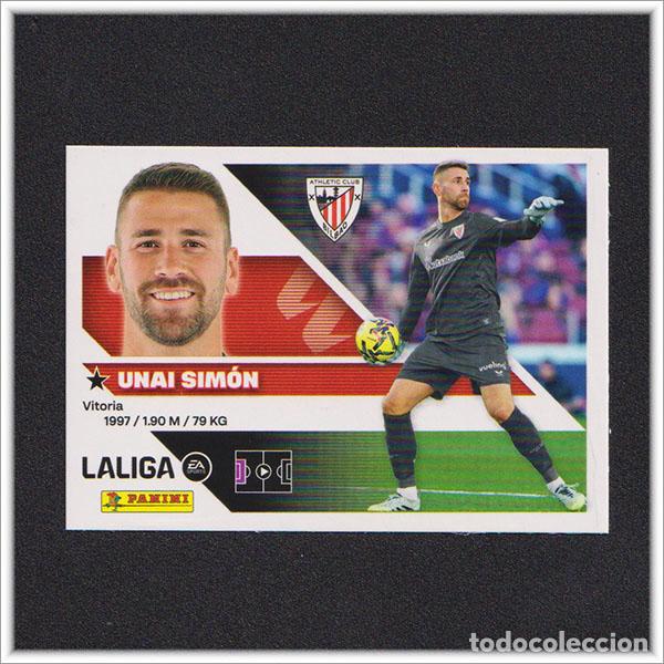 Cromos de f&uacute;tbol: LIGA ESTE 2026 2027 26 27 PANINI UNAI SIMON 3 ATHLETIC BILBAO COLECCI&Oacute;N ALBUM 1&ordf; EDICI&Oacute;N