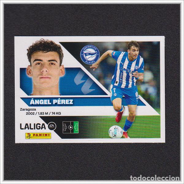 Cromos de f&uacute;tbol: LIGA ESTE 2026 2027 26 27 PANINI ANGEL PEREZ 17 ALAV&Eacute;S COLECCI&Oacute;N ALBUM 1&ordf; EDICI&Oacute;N