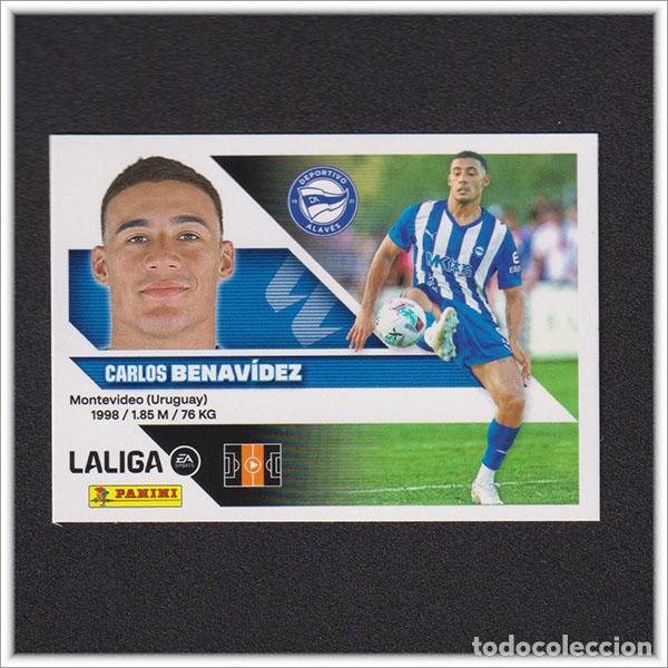 Cromos de f&uacute;tbol: LIGA ESTE 2026 2027 26 27 PANINI BENAVIDEZ 11 ALAV&Eacute;S COLECCI&Oacute;N ALBUM 1&ordf; EDICI&Oacute;N