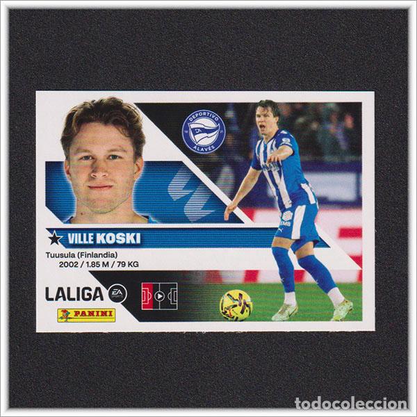 Cromos de f&uacute;tbol: LIGA ESTE 2026 2027 26 27 PANINI KOSKI 6 ALAV&Eacute;S COLECCI&Oacute;N ALBUM 1&ordf; EDICI&Oacute;N