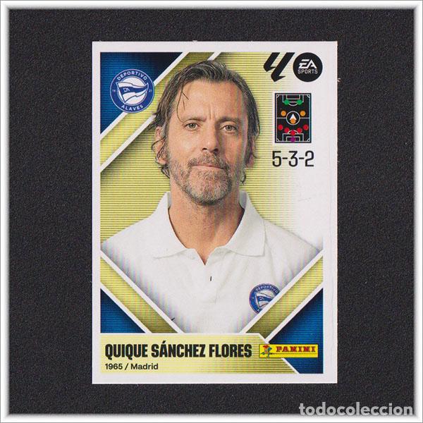 Cromos de f&uacute;tbol: LIGA ESTE 2026 2027 26 27 PANINI QUIQUE SANCHEZ FLORES 2 ALAV&Eacute;S COLECCI&Oacute;N ALBUM 1&ordf; EDICI&Oacute;N