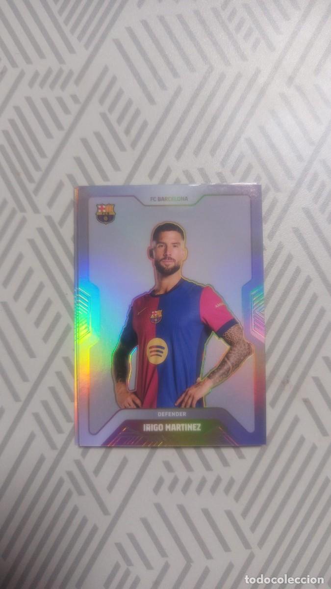 Cromos de f&uacute;tbol: TOPPS FC Barcelona 24/25 - &Iacute;&ntilde;igo Mart&iacute;nez