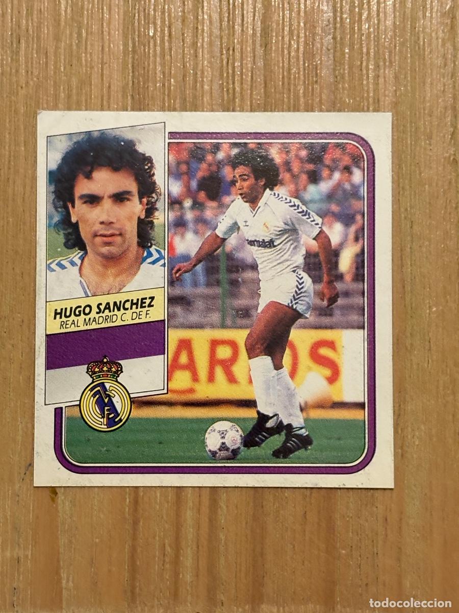 Cromos de f&uacute;tbol: 37. CROMO ESTE 1989-90 89-90 HUGO S&Aacute;NCHEZ REAL MADRID RECUPERADO DESPEGADO