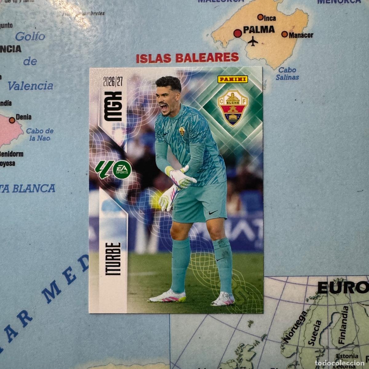 Cromos de f&uacute;tbol: Iturbe N&uacute;mero 147 del Elche megacracks 26-27 2026-2027