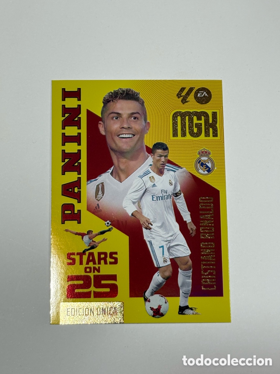 Cromos de f&uacute;tbol: Cristiano Ronaldo 442 Stars On 25 Megacracks 26 27 2026-27 Panini Edici&oacute;n &Uacute;nica