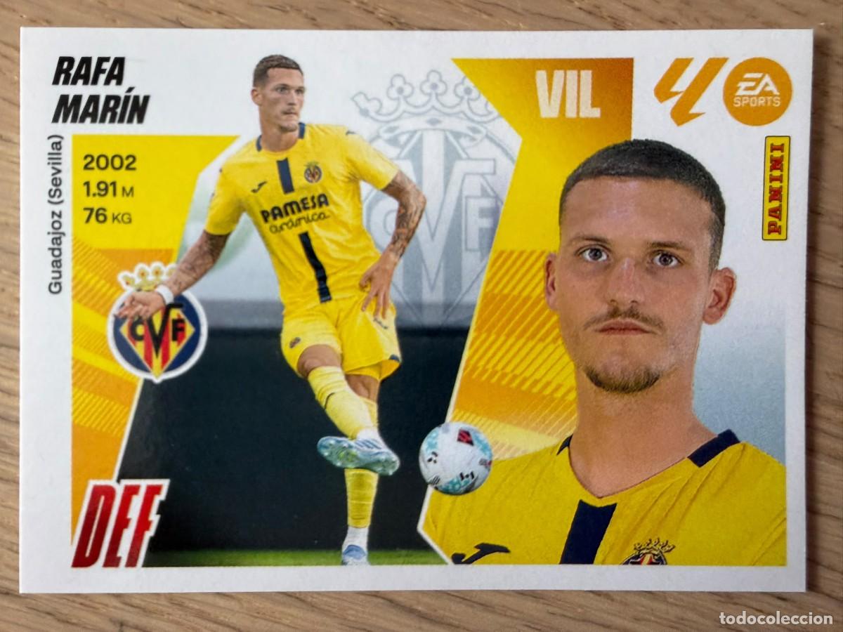 Cromos de f&uacute;tbol: FICHAJE 5 RAFA MARIN VILLARREAL 25 26 2025 2026 LIGA EA SPORTS COLECCIONES ESTE SIN PEGAR