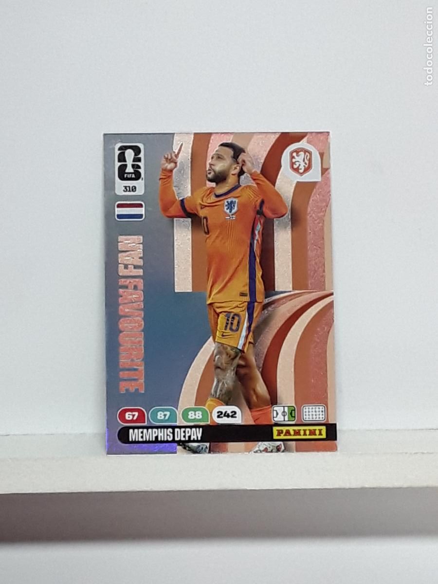 Cromos de f&uacute;tbol: ADRENALYN MUNDIAL 2026 WORLD CUP 26 ALBUM PANINI N 310 NEDERLAND MEMPHIS DEPAY