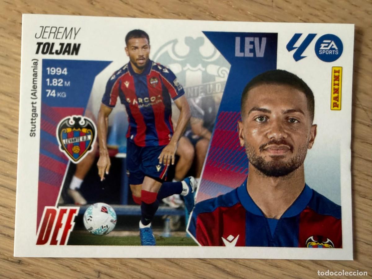 Cromos de f&uacute;tbol: FICHAJE 6 TOLJAN LEVANTE 25 26 2025 2026 LIGA EA SPORTS COLECCIONES ESTE SIN PEGAR