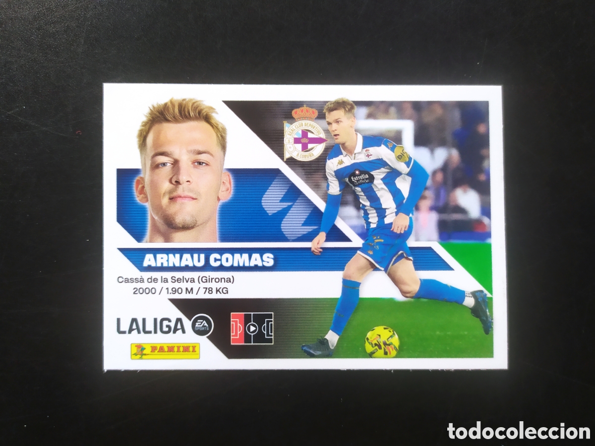 Cromos de f&uacute;tbol: Liga este 2026 2027 26 27 panini Arnau Comas n&deg; 9B 9 B Deportivo Coru&ntilde;a