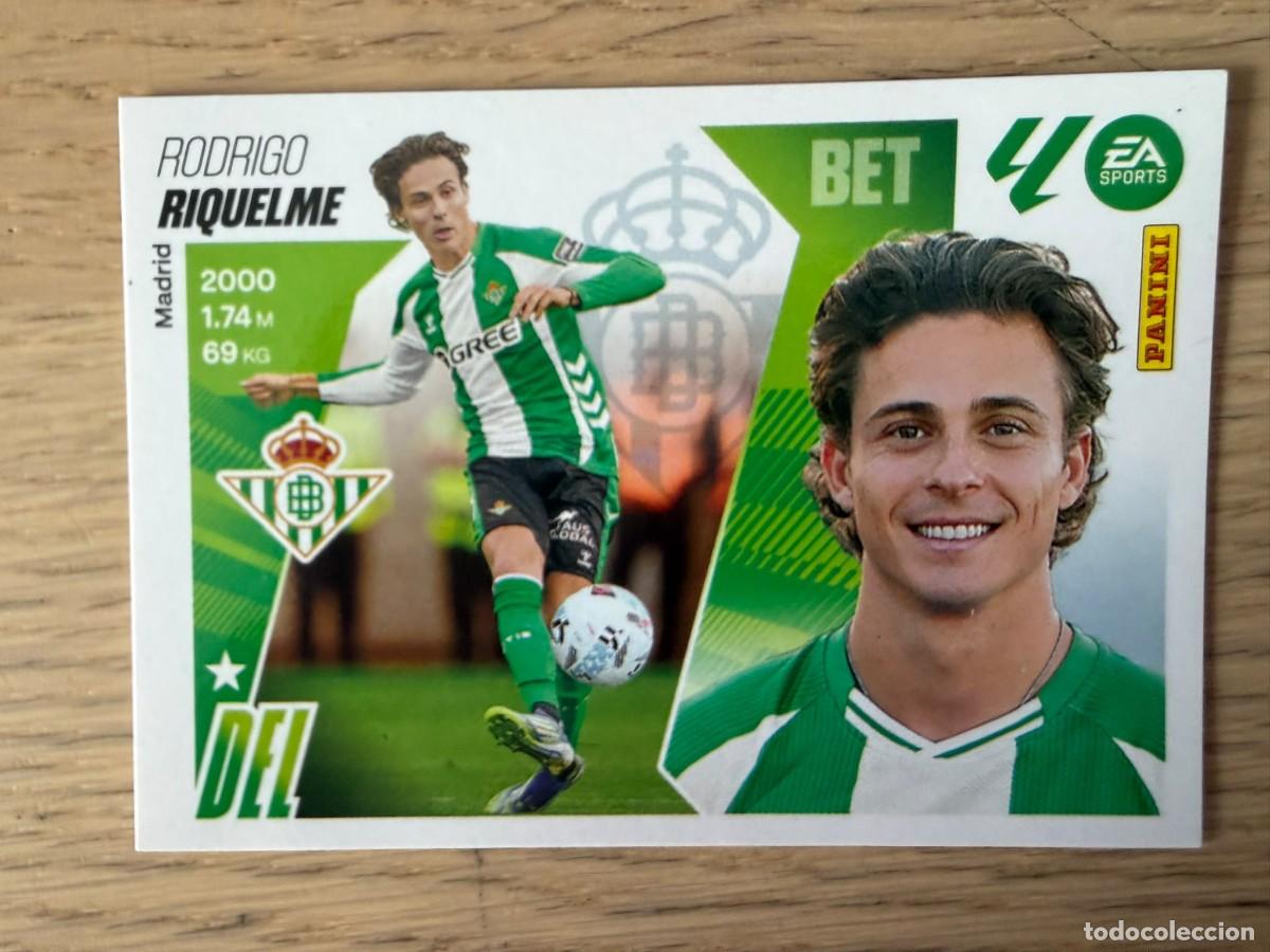 Cromos de f&uacute;tbol: FICHAJE 10 RIQUELME REAL BETIS 25 26 2025 2026 LIGA EA SPORTS COLECCIONES ESTE SIN PEGAR