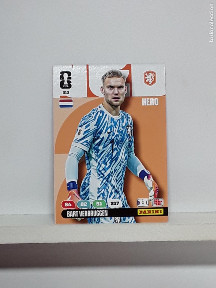 Cromos de f&uacute;tbol: ADRENALYN MUNDIAL 2026 WORLD CUP 26 ALBUM PANINI N 313 NEDERLAND BART VERBRUGGEN