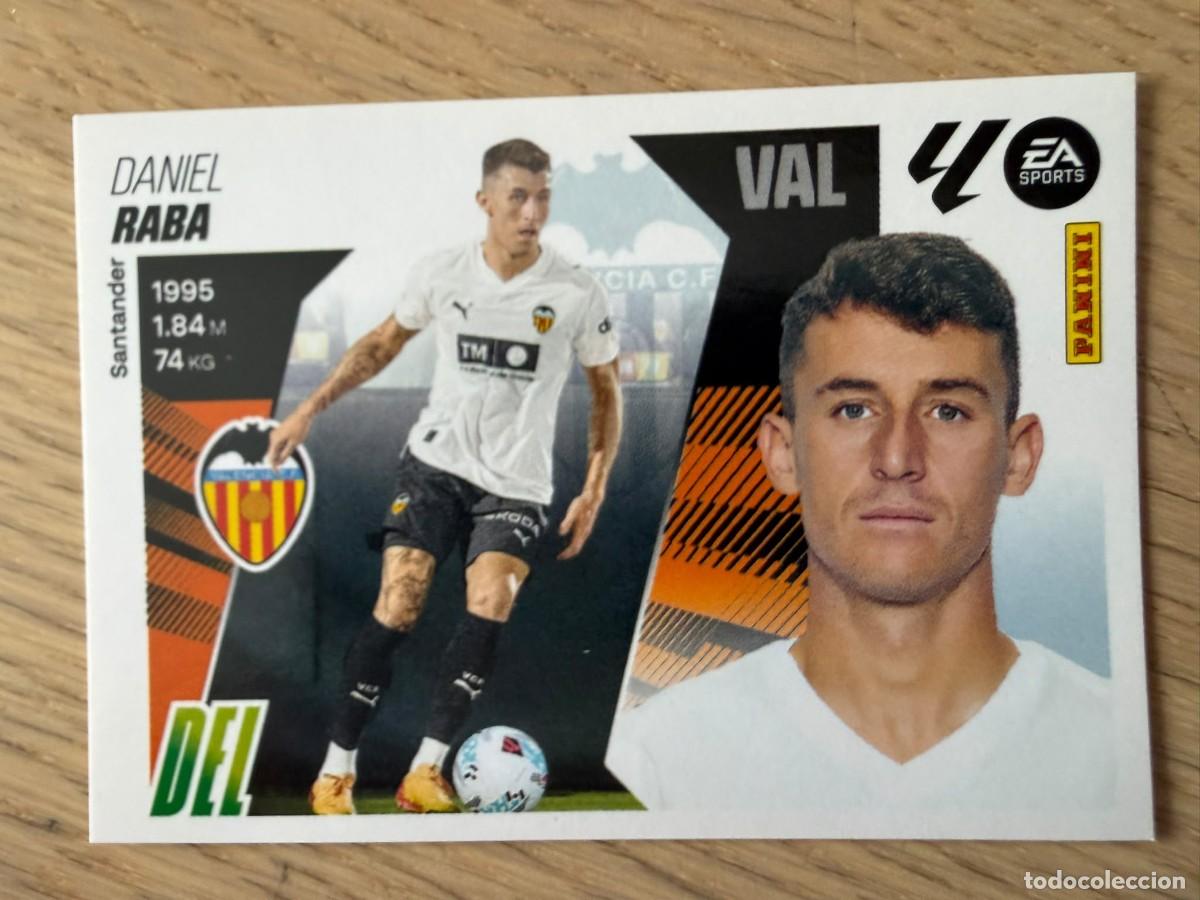 Cromos de f&uacute;tbol: FICHAJE 11 RABA VALENCIA 25 26 2025 2026 LIGA EA SPORTS COLECCIONES ESTE SIN PEGAR