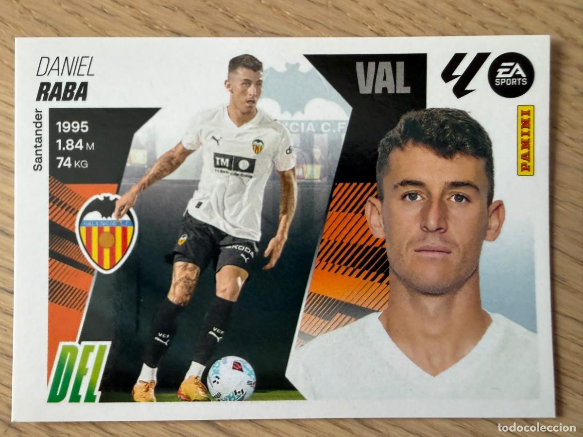 Cromos de f&uacute;tbol: FICHAJE 11 RABA VALENCIA 25 26 2025 2026 LIGA EA SPORTS COLECCIONES ESTE SIN PEGAR