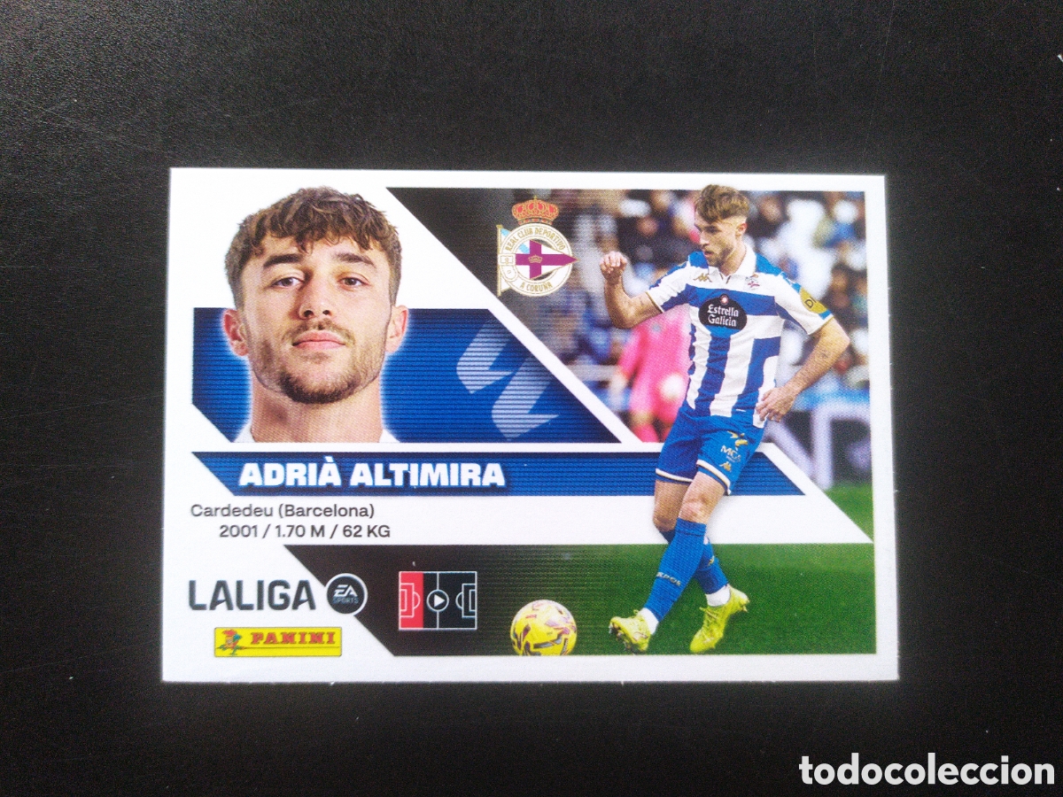 Cromos de f&uacute;tbol: Liga este 2026 2027 26 27 panini Adri&aacute; Altimira n&deg; 5 Deportivo Coru&ntilde;a