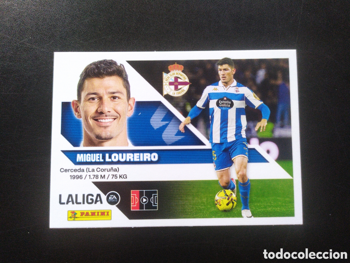 Cromos de f&uacute;tbol: Liga este 2026 2027 26 27 panini Loureiro n&deg; 6 Deportivo Coru&ntilde;a