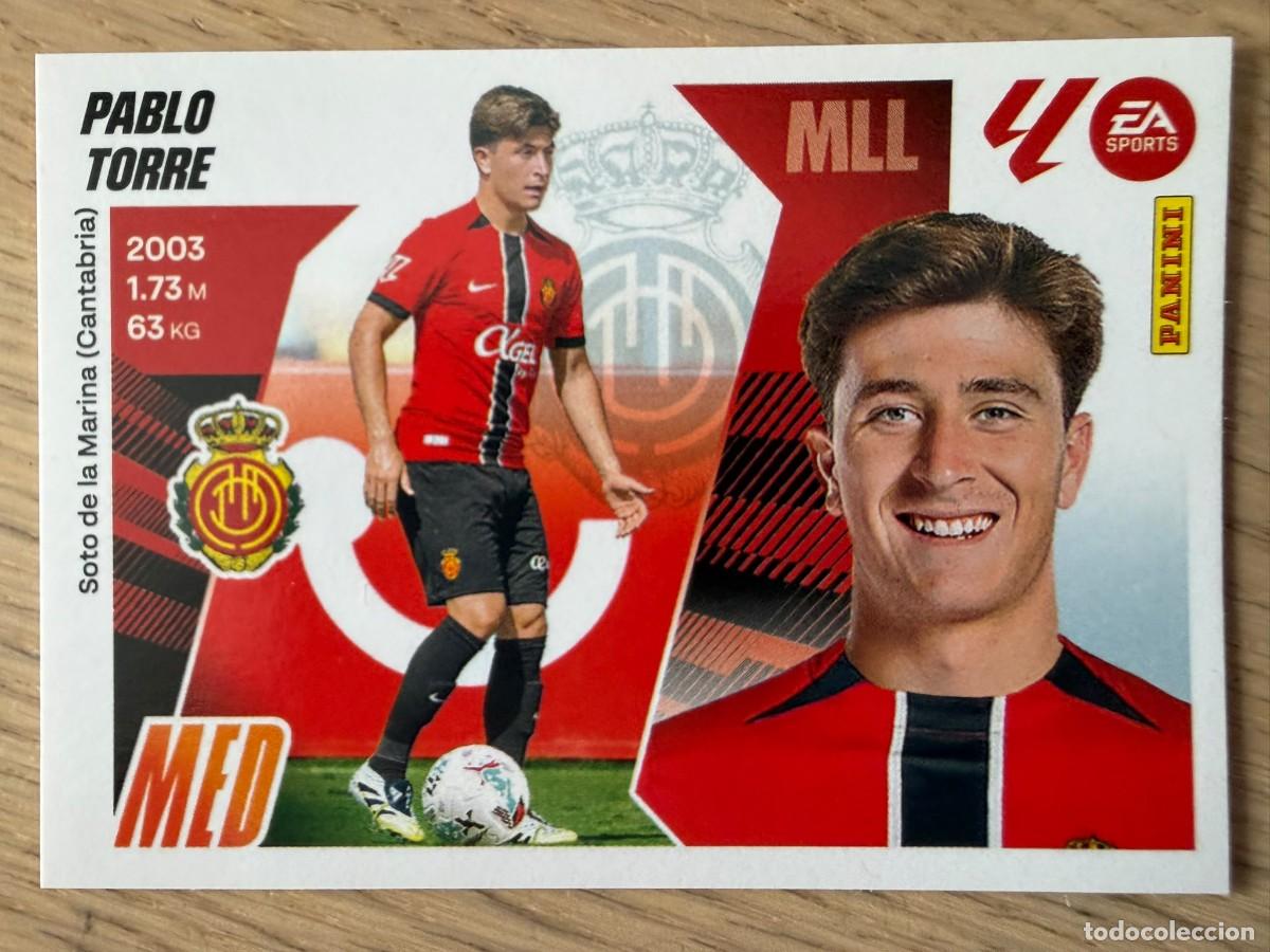 Cromos de f&uacute;tbol: FICHAJE 12 PABLO TORRE MALLORCA 25 26 2025 2026 LIGA EA SPORTS COLECCIONES ESTE SIN PEGAR
