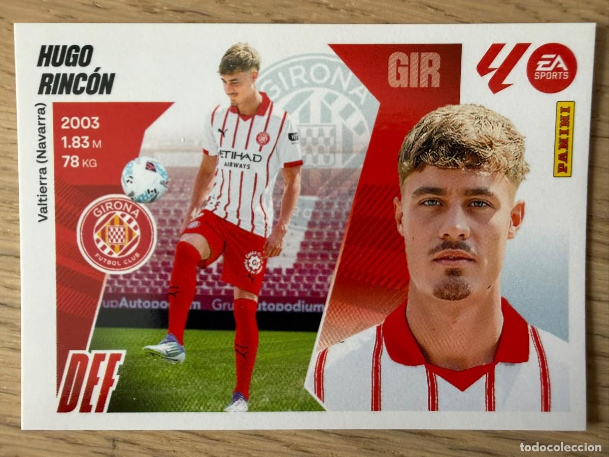 Cromos de f&uacute;tbol: FICHAJE 13 HUGO RINCON GIRONA 25 26 2025 2026 LIGA EA SPORTS COLECCIONES ESTE SIN PEGAR