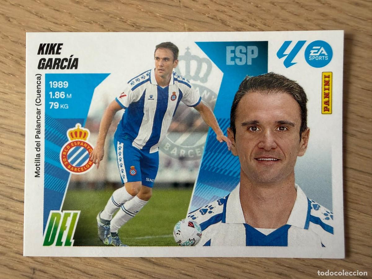 Cromos de f&uacute;tbol: FICHAJE 14 KIKE GARCIA ESPANYOL 25 26 2025 2026 LIGA EA SPORTS COLECCIONES ESTE SIN PEGAR
