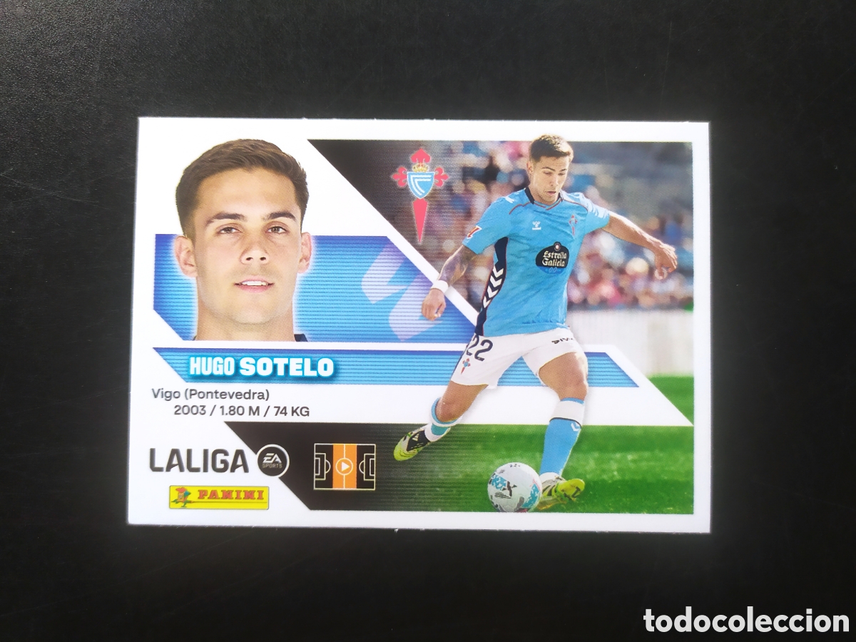 Cromos de f&uacute;tbol: Liga este 2026 2027 26 27 panini Sotelo n&deg; 14 Celta Vigo