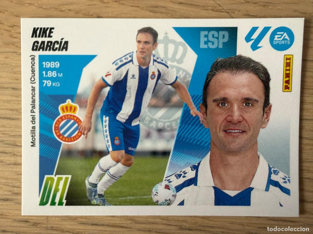 Cromos de f&uacute;tbol: FICHAJE 14 KIKE GARCIA ESPANYOL 25 26 2025 2026 LIGA EA SPORTS COLECCIONES ESTE SIN PEGAR