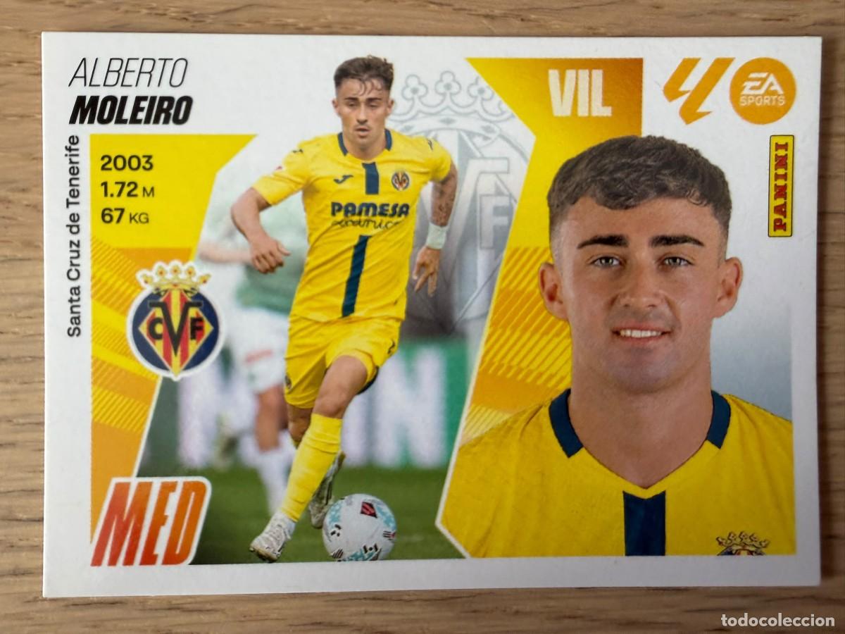 Cromos de f&uacute;tbol: FICHAJE 15 MOLEIRO VILLARREAL 25 26 2025 2026 LIGA EA SPORTS COLECCIONES ESTE SIN PEGAR