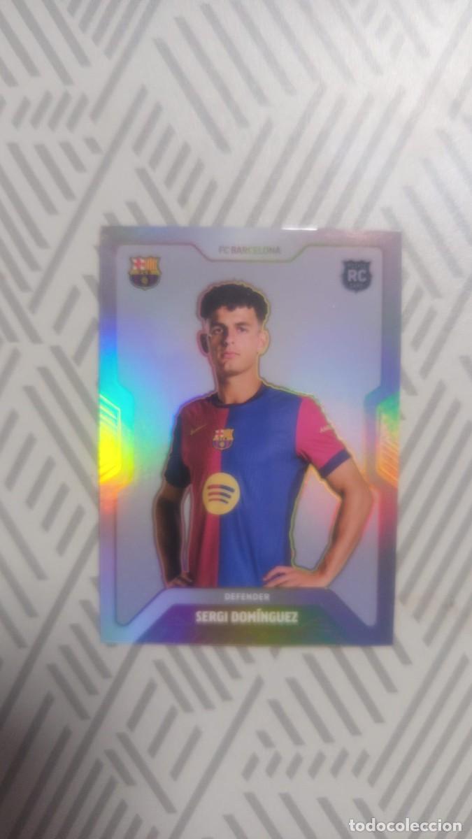 Cromos de f&uacute;tbol: TOPPS FC Barcelona 24/25 - Sergi Dom&iacute;nguez