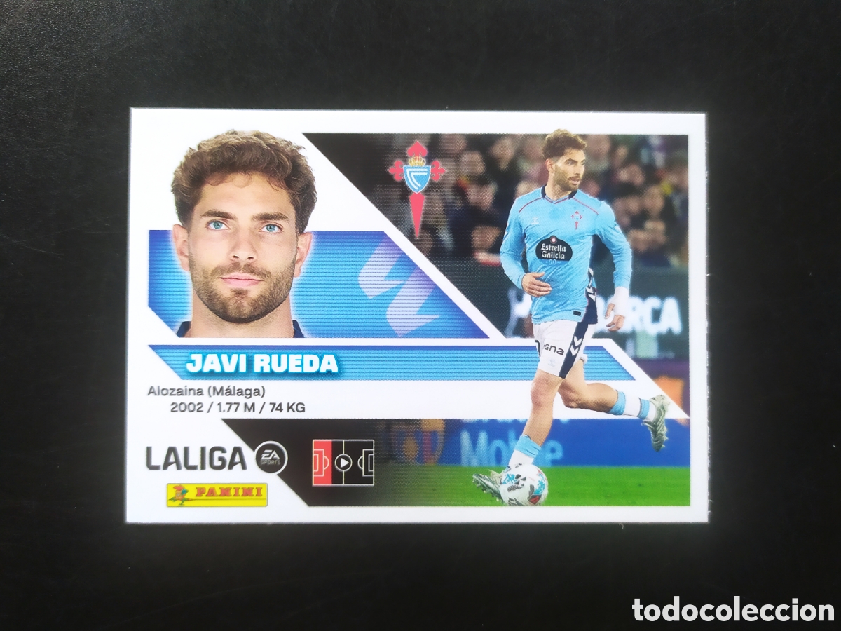 Cromos de f&uacute;tbol: Liga este 2026 2027 26 27 panini Javi Rueda n&deg; 6 Celta Vigo