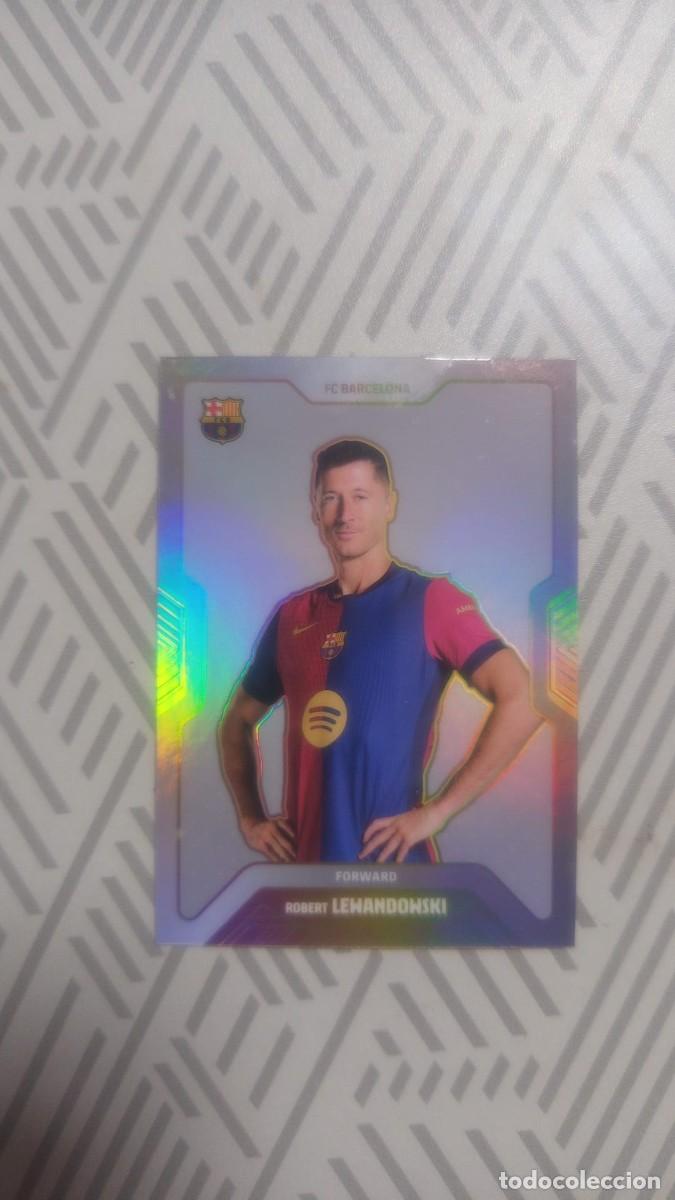 Cromos de f&uacute;tbol: TOPPS FC Barcelona 24/25 - Robert Lewandowski