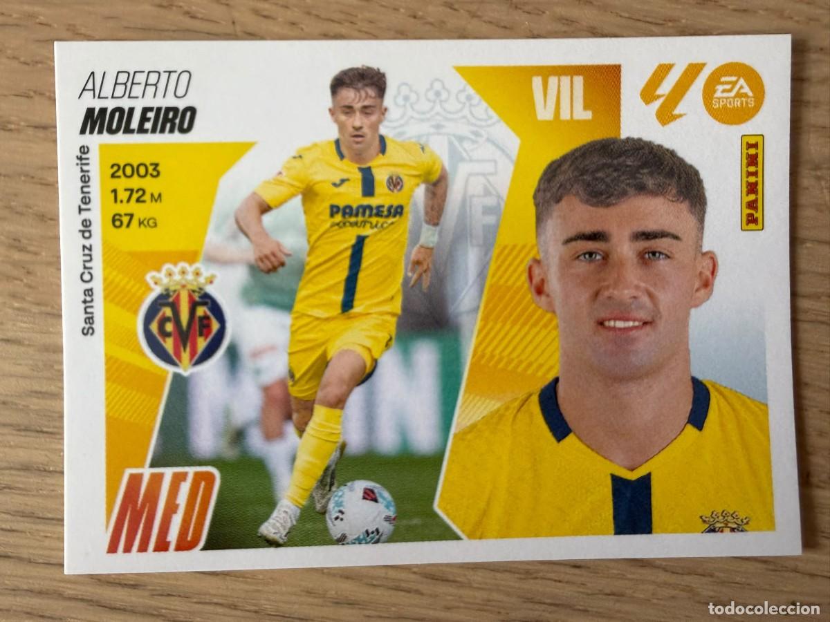 Cromos de f&uacute;tbol: FICHAJE 15 MOLEIRO VILLARREAL 25 26 2025 2026 LIGA EA SPORTS COLECCIONES ESTE SIN PEGAR