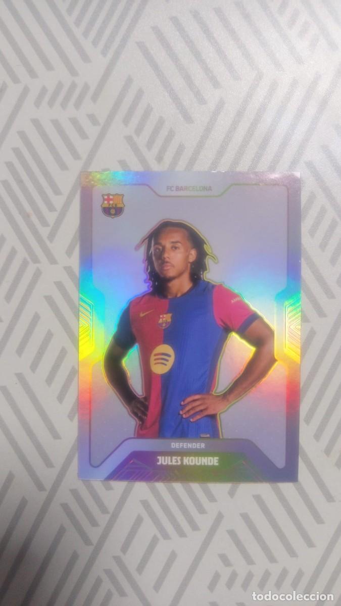 Cromos de f&uacute;tbol: TOPPS FC Barcelona 24/25 - Jules Kounde